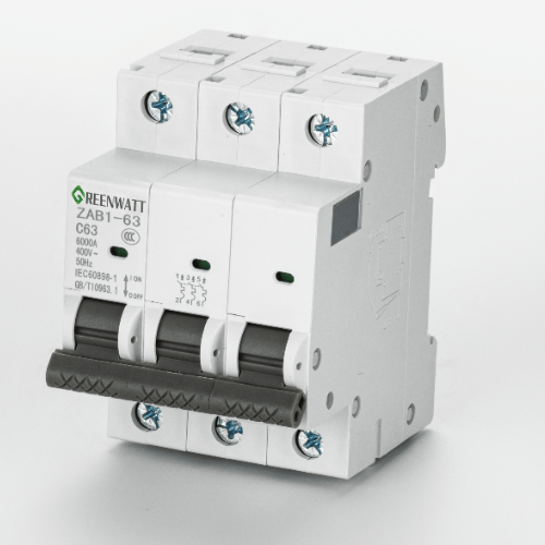 AC MCB 1P 2P 230V 400V 6KA 미니 회로 차단기 에어 스위치