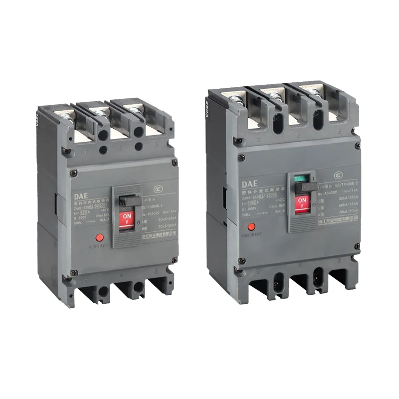 AC400V MCCB 630A 4 극